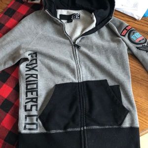Small Fox Racing full zip sweatshirt